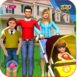 虚拟家庭-幸福生活爸爸妈妈模拟器2020